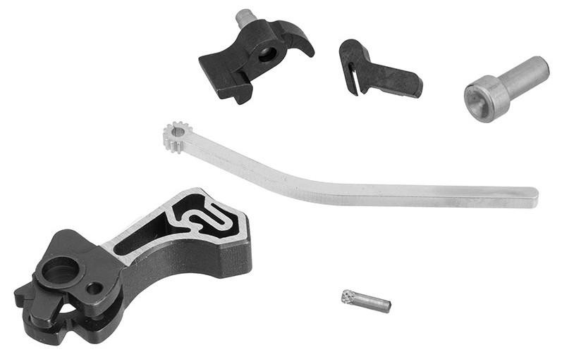 Airsoft Masterpiece CNC Steel Hammer & Sear Set for Marui Hi-Capa Gas Pistols, Two Tone
