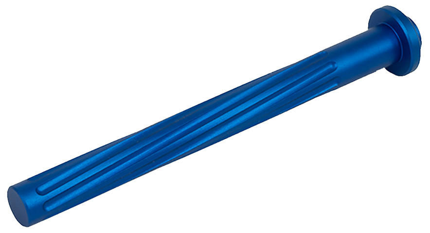 Airsoft Masterpiece Edge Custom "Twister" Guide Rod for 4.3 Hi Capas, Blue