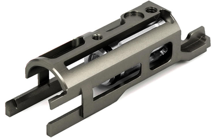 Airsoft Masterpiece EDGE Version 2 Aluminum Blowback Housing for Hi-Capa/1911, Grey