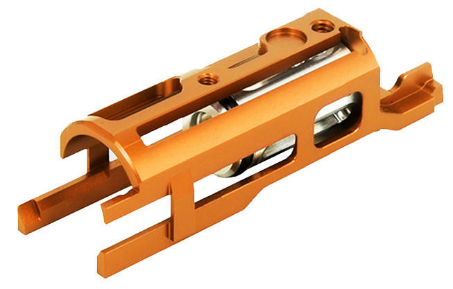 Airsoft Masterpiece Edge Version 2 Aluminum Blowback Housing for Hi-Capa, Orange