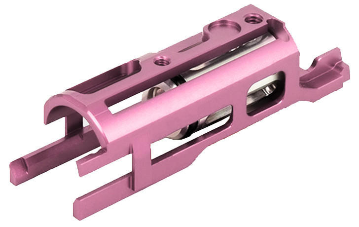 Airsoft Masterpiece Edge Version 2 Aluminum Blowback Housing for Hi-Capa, Pink