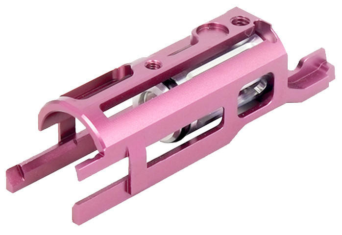 Airsoft Masterpiece Edge Version 2 Low FPS Aluminum Blowback Housing for Hi-Capa/1911, Pink