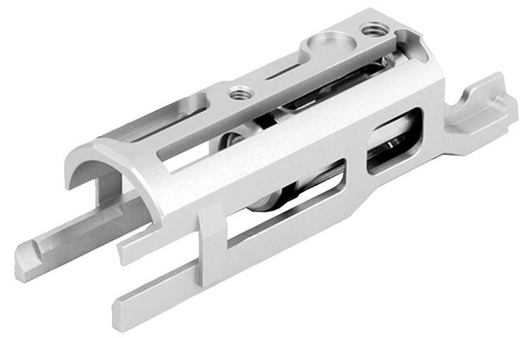 Airsoft Masterpiece Edge Version 2 Low FPS Aluminum Blowback Housing for Hi-Capa/1911, Silver