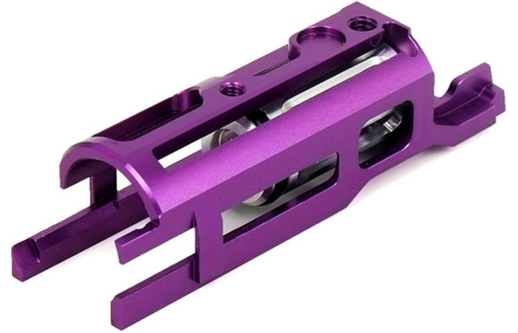 Airsoft Masterpiece Edge Version 2 Low FPS Aluminum Blowback Housing for Hi-Capa/1911, Purple