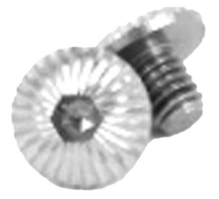 Airsoft Masterpiece Infinity Version 2 Grip Screw For Tokyo Marui Hi-Capa 4.3/5.1, Silver