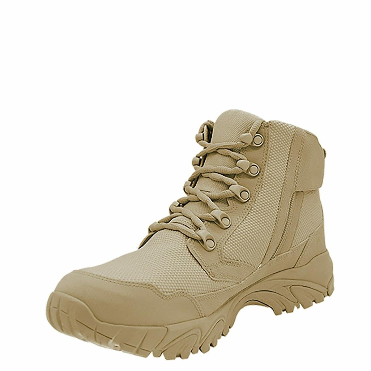 Altai 6" Side Zip Waterproof SuperFabric Mesh Tactical Boots, Tan