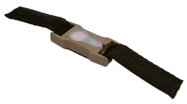 AMA 1" Webbing Split Bar Pink L.E.D Strobe Light, Dark Earth