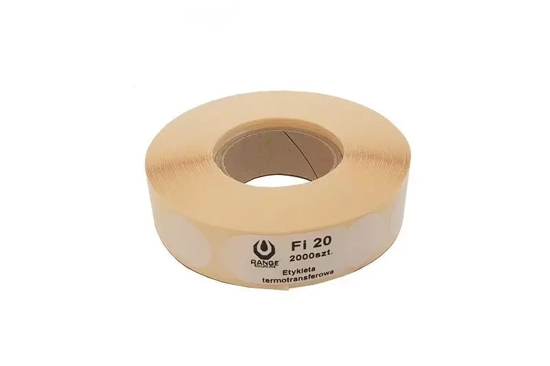 20mm Shooting Target Pasters - 2000 Pcs - White