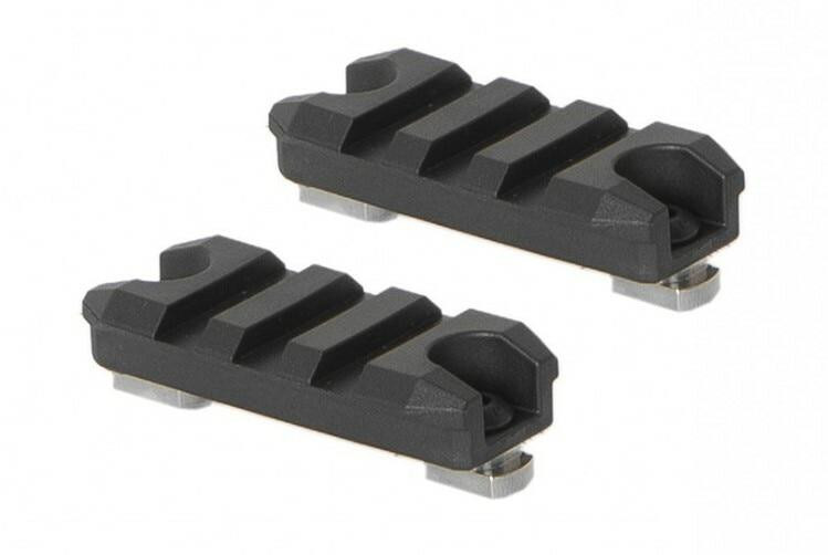 Amoeba M-LOK Key Rail Set, 2-Pack, Black