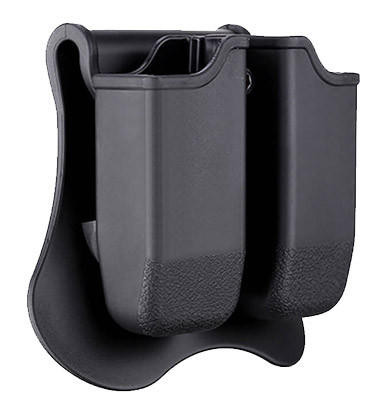Amomax Double Magazine Pouch for Glock Airsoft Magazines, Black