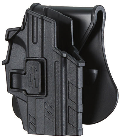 Amomax Tactical Paddle Holster for Sig Sauer P365 Airsoft Pistol, Black