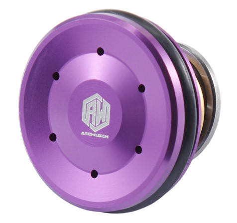 Archwick Aluminum Type 2 Single O-Ring Piston Head, Purple