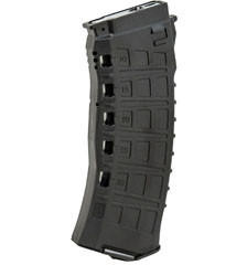 Arcturus AK12 30/135 Rounds Variable Cap Airsoft EMM Magazine, Black