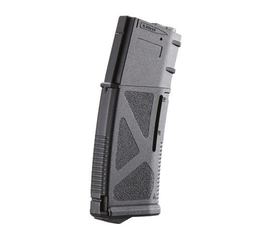 Arcturus AR Mod 1 M4/M16 30/130 Round Variable Mid-Cap Windowed EMM Magazine, Black
