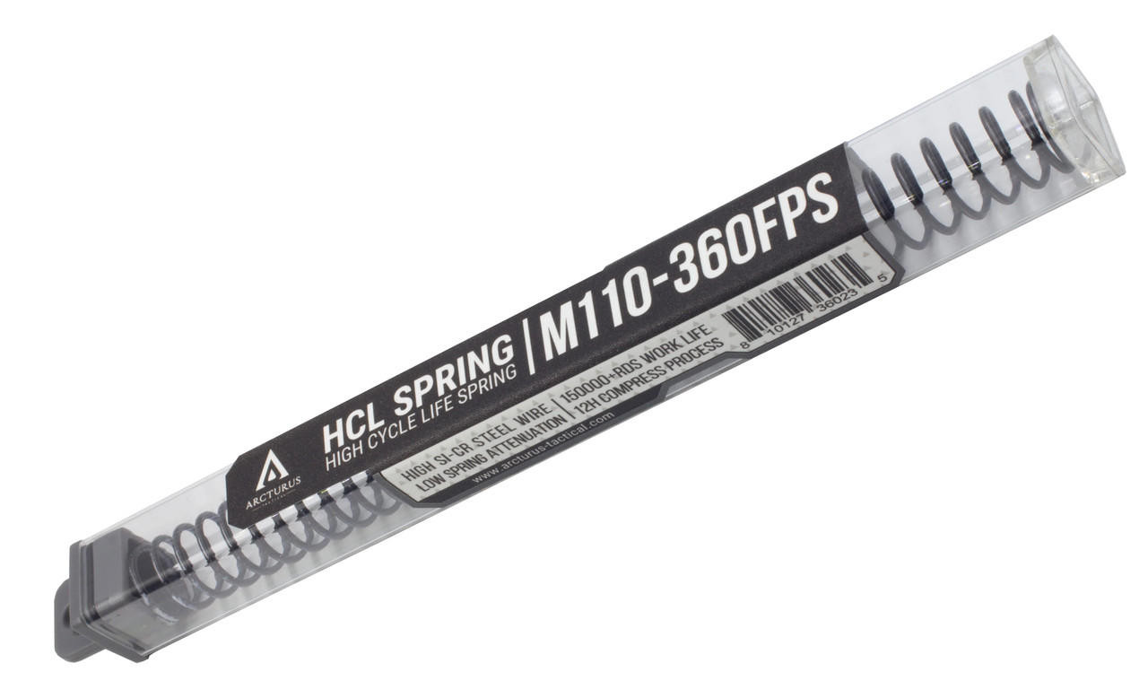 Arcturus RS High Cycle Life M110 / 360FPS Airsoft AEG Spring, White