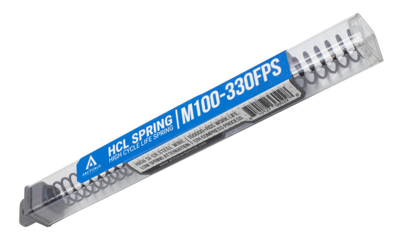 Arcturus RS High Cycle Life M100 / 330FPS Airsoft AEG Spring, Blue