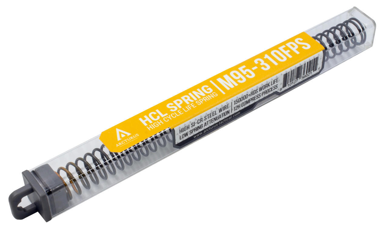 Arcturus RS High Cycle Life M95 / 310FPS Airsoft AEG Spring, Yellow
