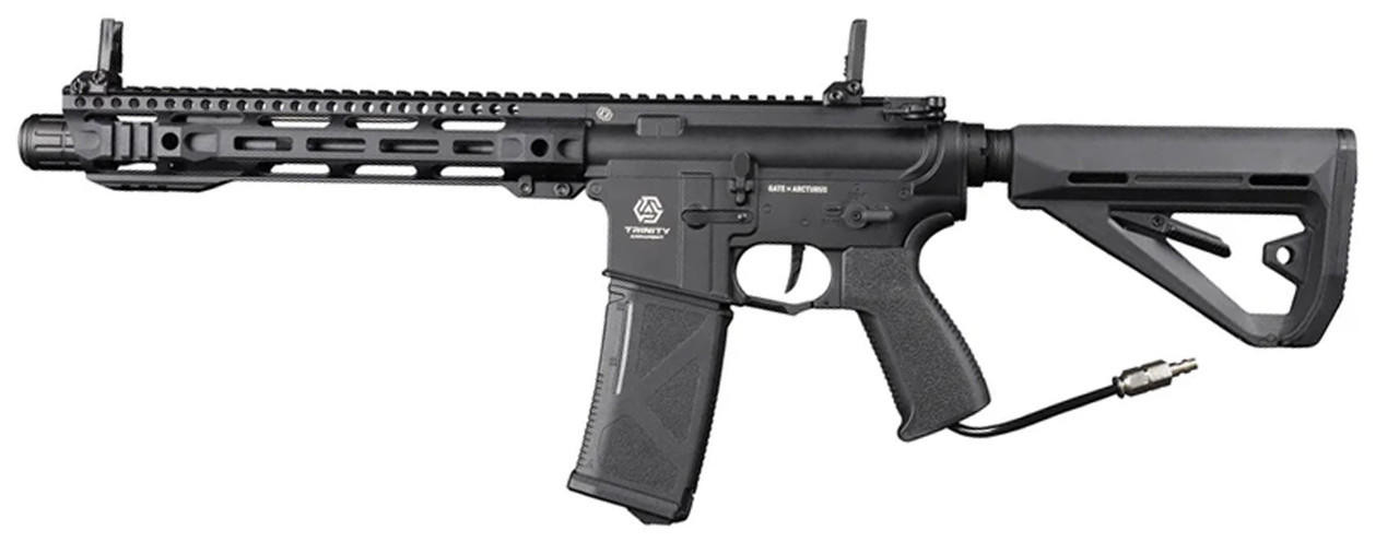 Arcturus Trinity Armament Alpha Carbine 11.5" HPA Airsoft Rifle w/ GATE Titan II Bluetooth & Pulsar