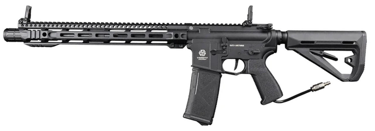Arcturus Trinity Armament Alpha Rifle 15.3" HPA Airsoft Rifle w/ GATE Titan II Bluetooth & Pulsar D,