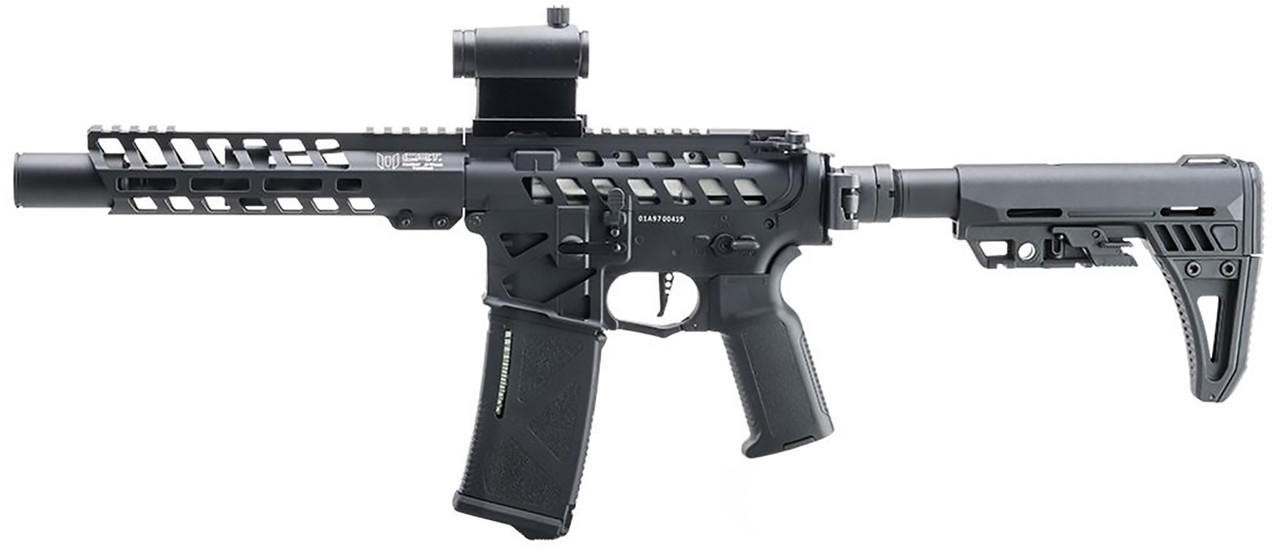 Arcturus X C.A.T. AR-15 Explorer 10" AR AEG Airsoft Rifle, Black