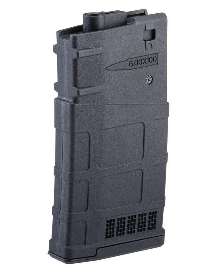 Ares 130 Round AR308 Mid-Cap Magazine for Ares 308 Series Airsoft AEG Rifles, 5-Pack, Black