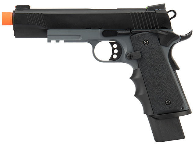 Army Armament Full Metal R32 Darkstorm Gas Blowback Airsoft Pistol, Black/Gray