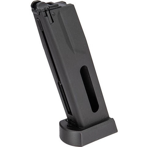 ASG 25 Round CZ 75 CO2 Airsoft Pistol Magazine, Black