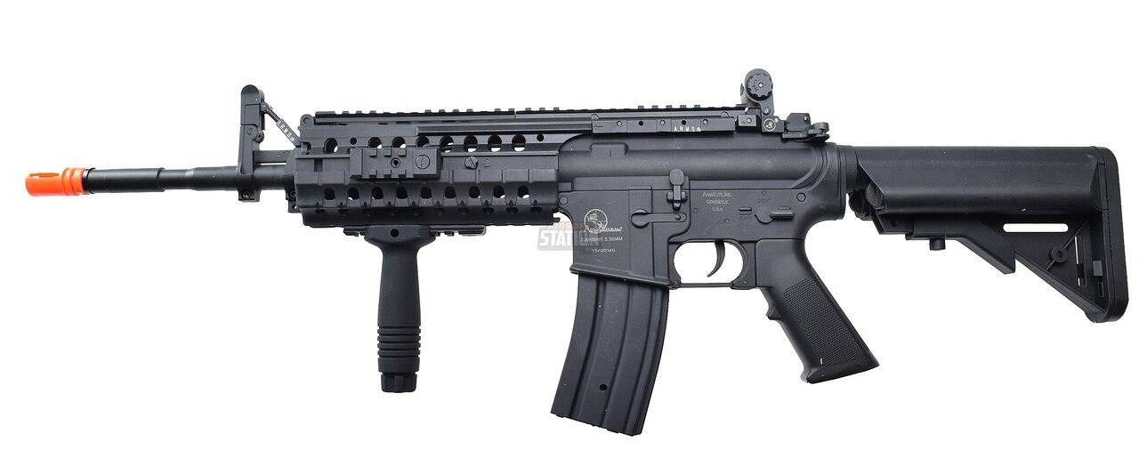 ASG Armalite Licensed M15 SIR Mod 2 AEG Airsoft Rifle, Black