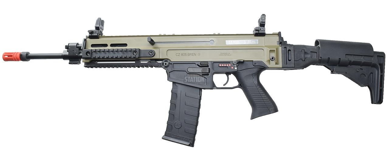 ASG CZ 805 BREN A1 AEG Airsoft Rifle, Tan