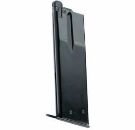ASG CZ 75 24 rds Green Gas Magazine, Black
