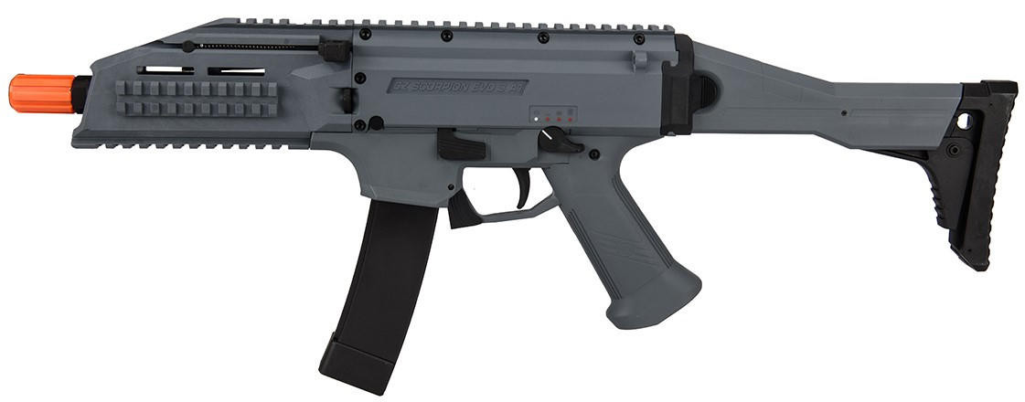 ASG CZ Scorpion EVO 3 A1 Airsoft AEG Rifle, Battleship Gray