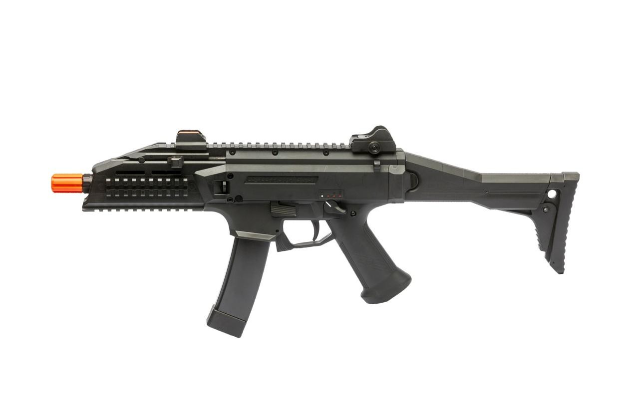 ASG CZ Scorpion EVO 3 A1 SMG AEG Airsoft Rifle, Black