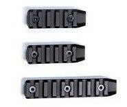 ASG Keymod Metal Rails, 3pc. Set