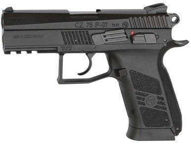 ASG Licensed CZ 75 P-07 Co2 Blowback .177 Airgun, Black