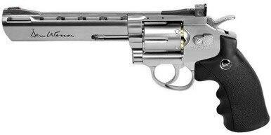 ASG Licensed Dan Wesson 6” .177 BB Gun, Silver