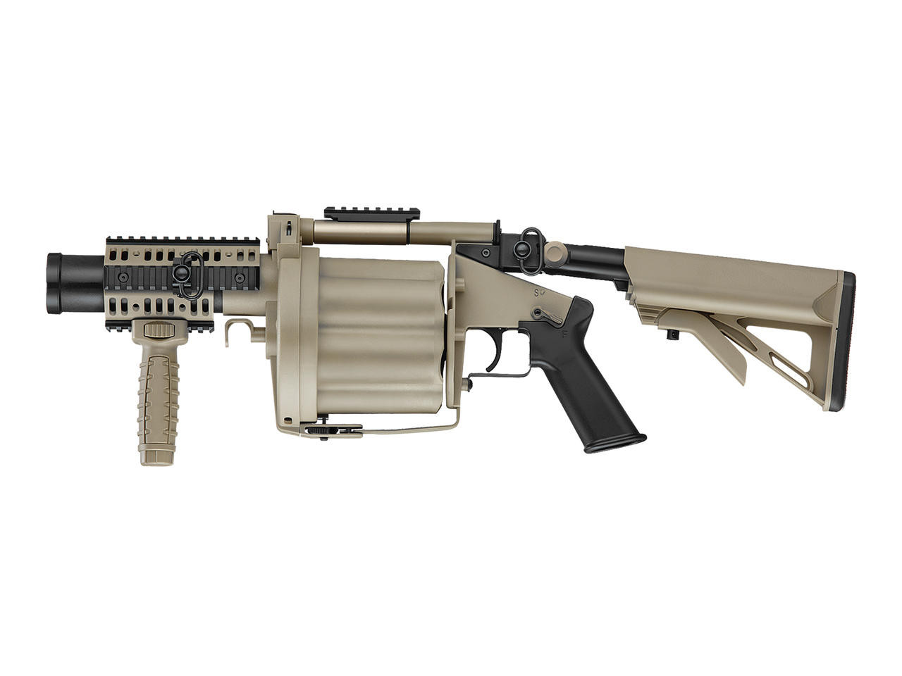 ASG Multiple Grenade Launcher, Desert