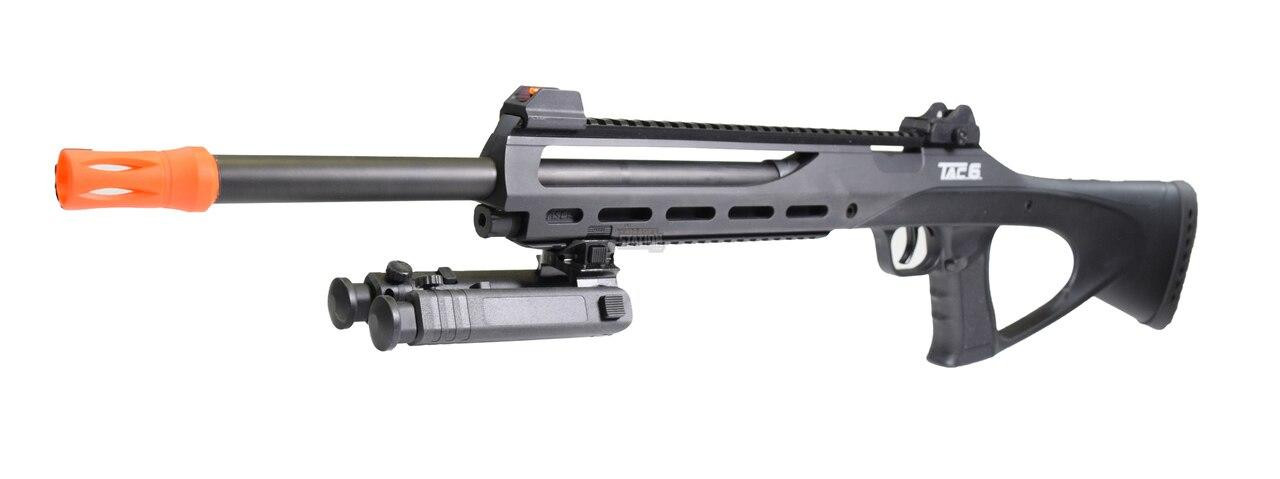 ASG TAC-6 CO2 Semi-Auto Sniper Rifle with Integrated Laser & Bipod - REFURBISHED
