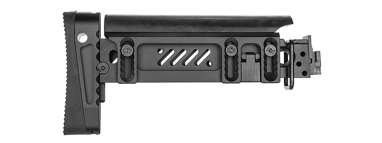 ASP Tactical AK AEG Folding Stock, Black