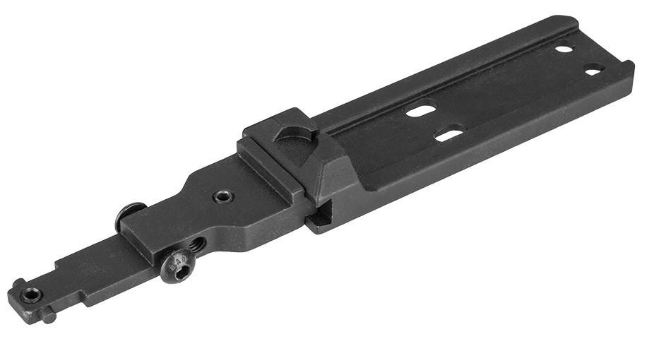 Atlas Custom Works AK Scope Mount For T1 Micro Sights, Black