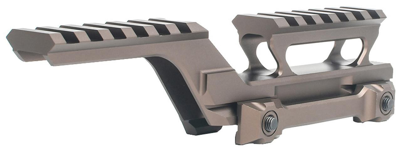 Atlas Custom Works Holographic Optic and Laser Mount, Dark Earth