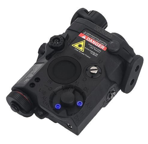 Atlas Custom Works LA-5C PEQ15 Blue Laser and Flashlight, Black