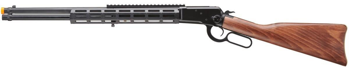 Atlas Custom Works M1873 "Mares Leg" Long Barreled Lever Action Airsoft Green Gas Rifle w/ M-LOK Rai