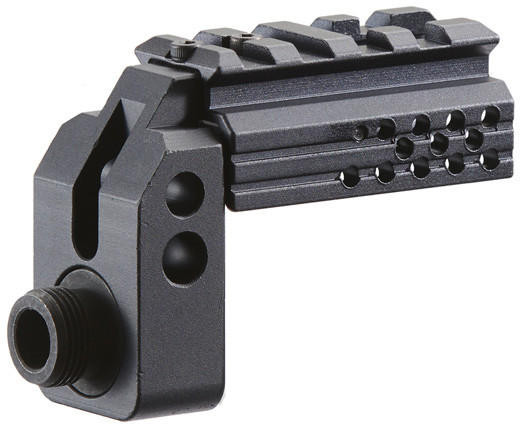 Atlas Custom Works SAS Front Kit for Glock 17 & 18 GBB Airsoft Pistols, Black