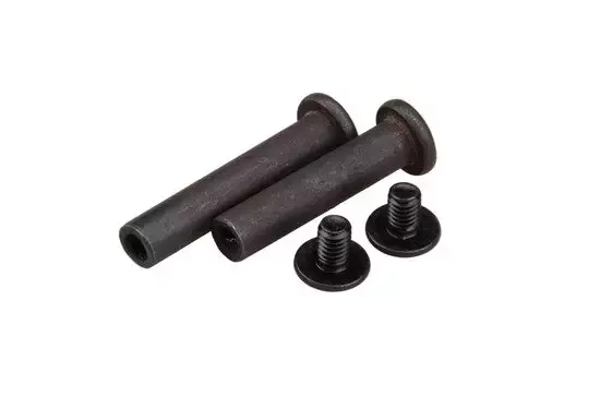 A set of mounting pins for the M4/M16 replicas