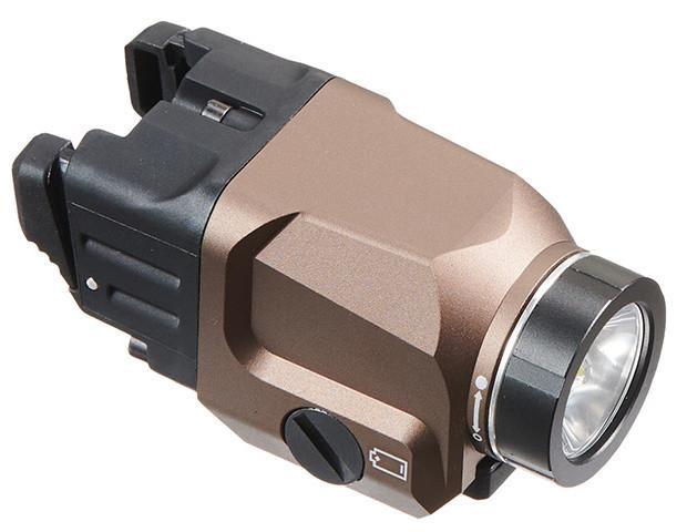 Atlas Custom Works Tactical Rail Mounted Flashlight, Dark Earth