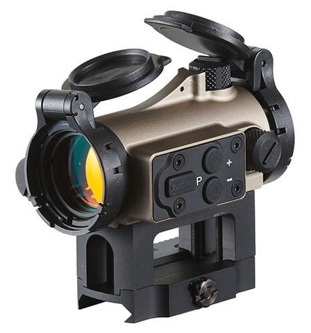 Atlas Custom Works ZV-1 Red Dot with Low Mount and Riser, Tan