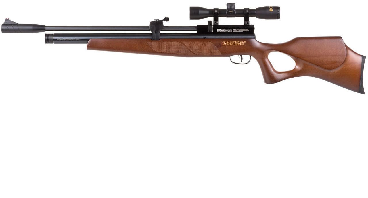 Beeman Commander PCP .22 Repeater Air Rifle Combo, Wood