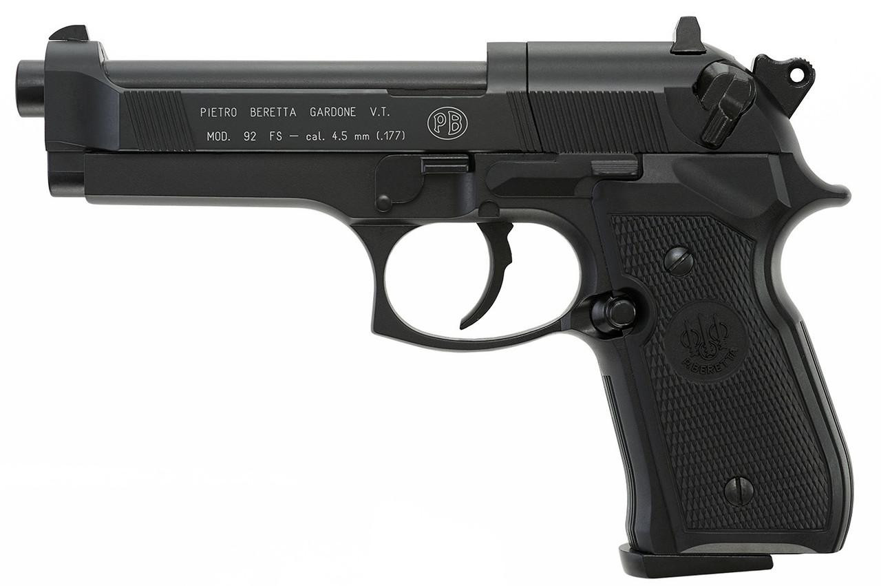 Beretta M92FS CO2 .177 Cal Air Pistol, Black