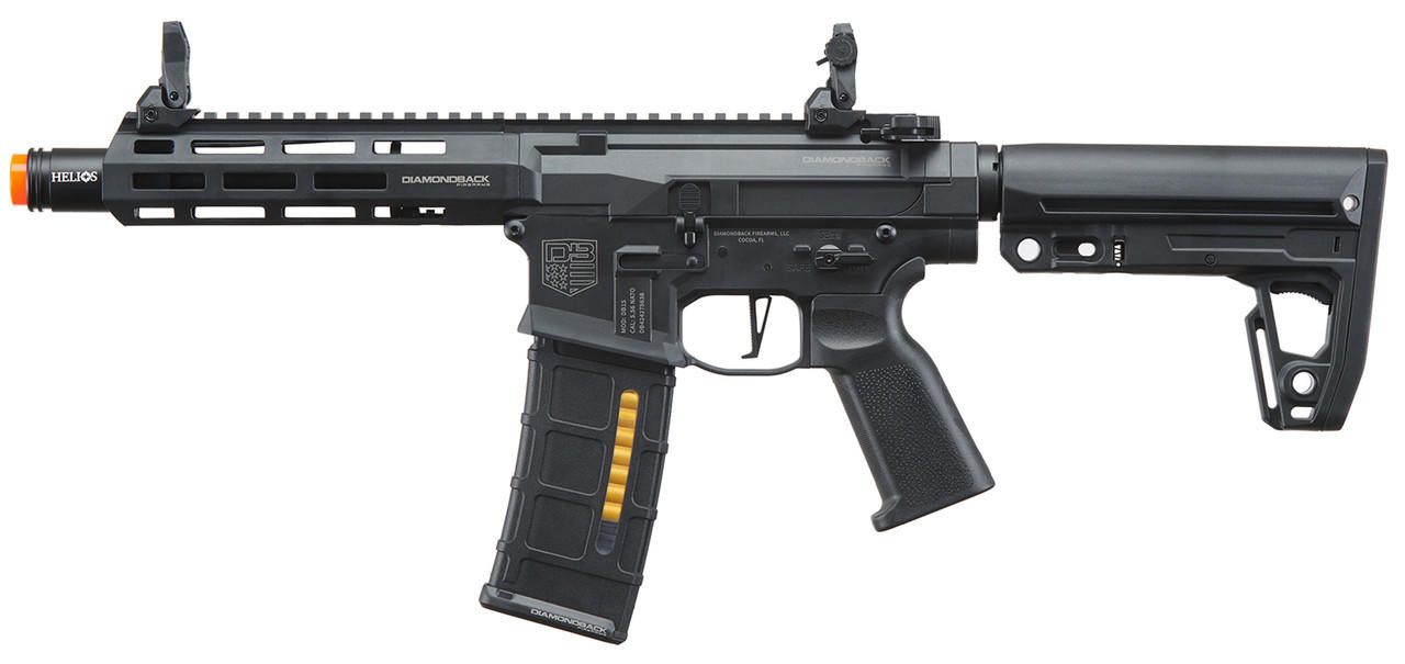 Bo Manufacturer Diamondback Licensed DB15 AP300 7" Airsoft AEG Rifle, Black