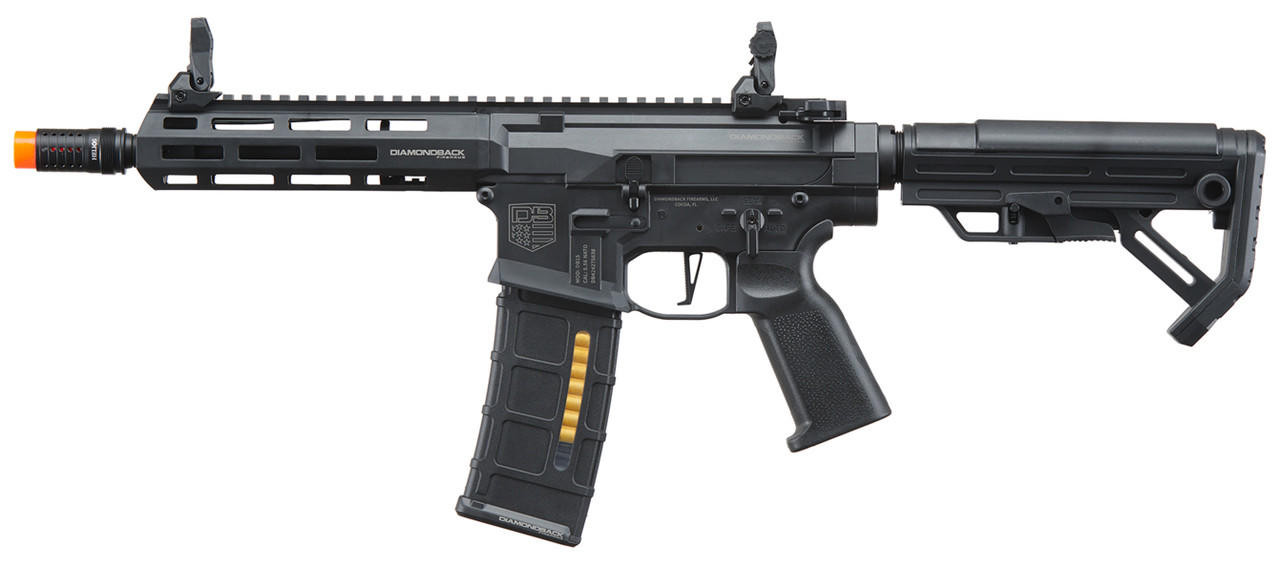 Bo Manufacturer Diamondback Licensed DB15 AP305 7" Airsoft AEG Rifle, Black